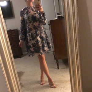 H&M Conscious Exclusive watercolor dress US sz 6